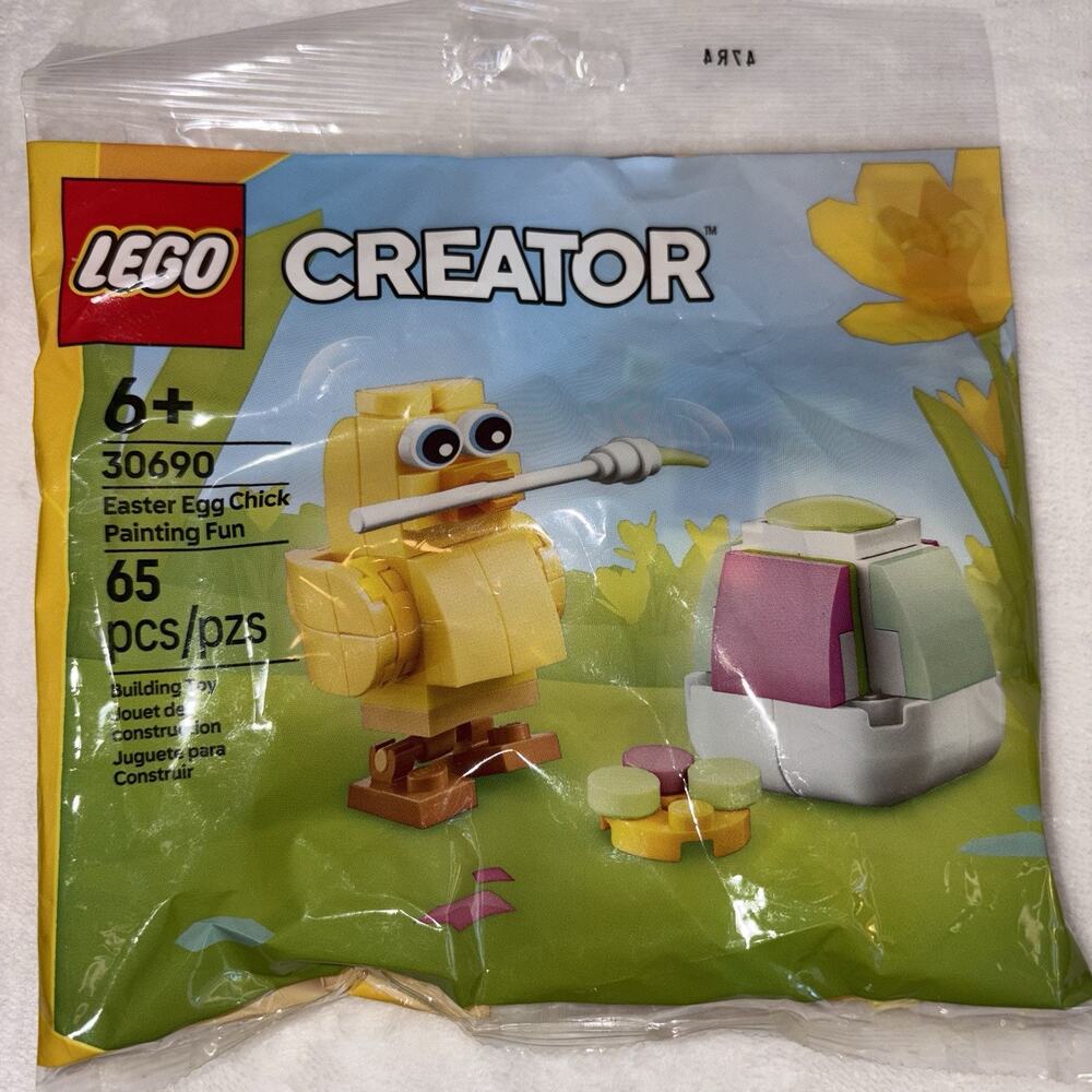 LEGO Creator 30690 Easter Egg Chick Painting Fun Polybag Set NEW SEALED